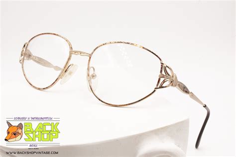 vintage 90s women's eyeglass frame made in Italy V 36 